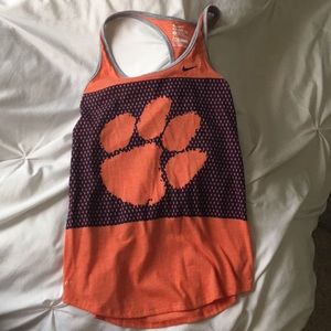 Clemson Nike Work-out Tank